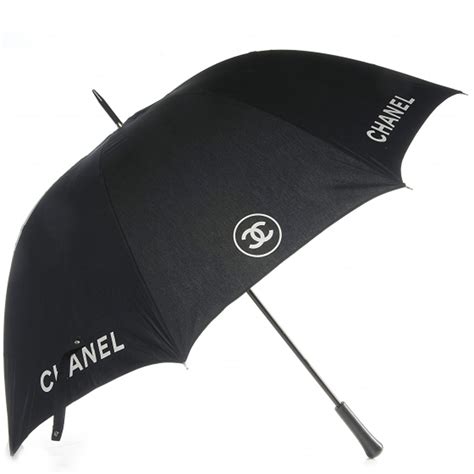 chanel umbrella black|chanel umbrellas for sale.